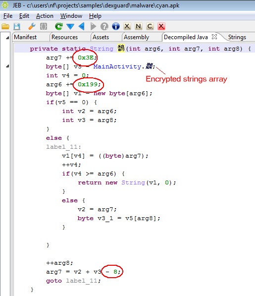 A look inside an Android app protector – JEB in Action