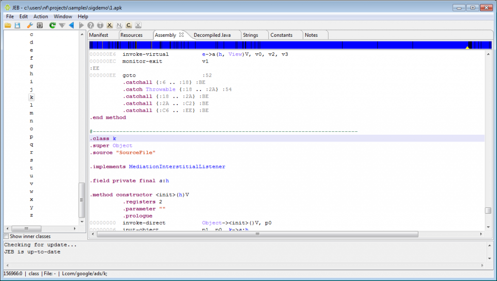 JEB 1.3: How to Sign and Match Third-Party Library Code – JEB in Action