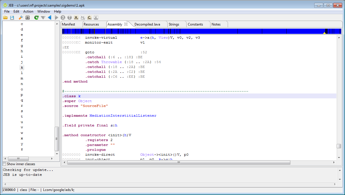 JEB 1.3: How to Sign and Match Third-Party Library Code – JEB in Action