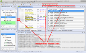 Debugger main features