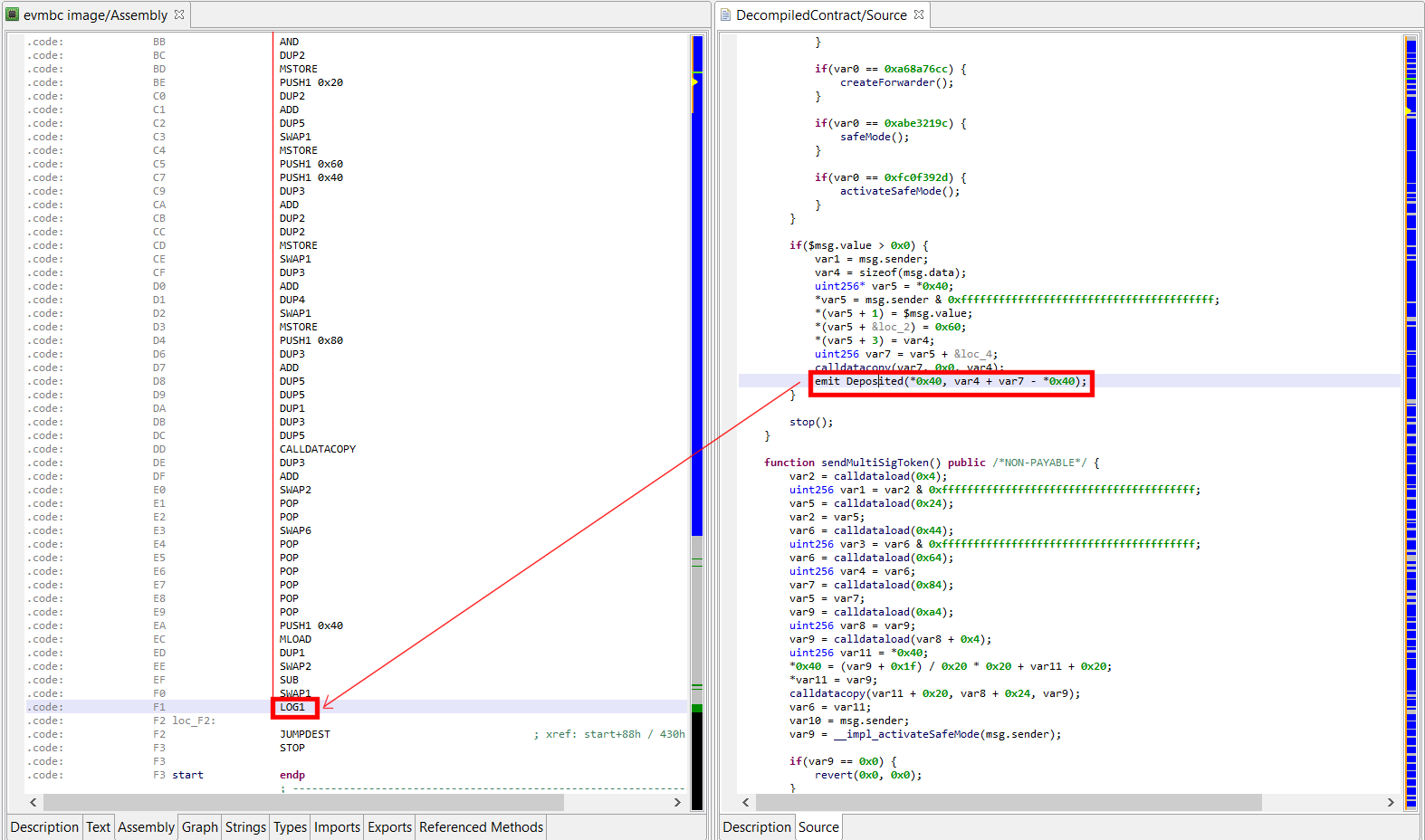 Handler function